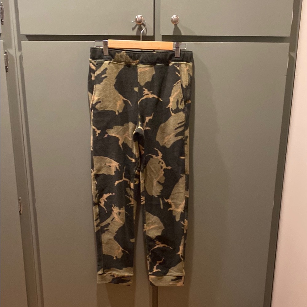 Button Kids Cammo Fleece Pants